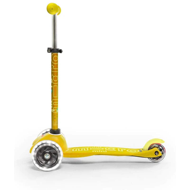 Micro Kickboard Scooters Default Mini Deluxe LED Scooter - Yellow