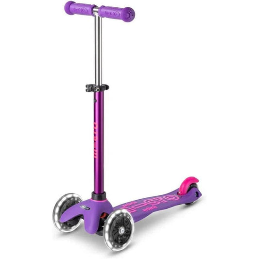 Micro Kickboard Scooters Default Mini LED Scooter - Purple / Pink