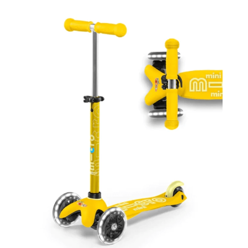 Micro Kickboard Scooters Default Mini LED Scooter - Yellow