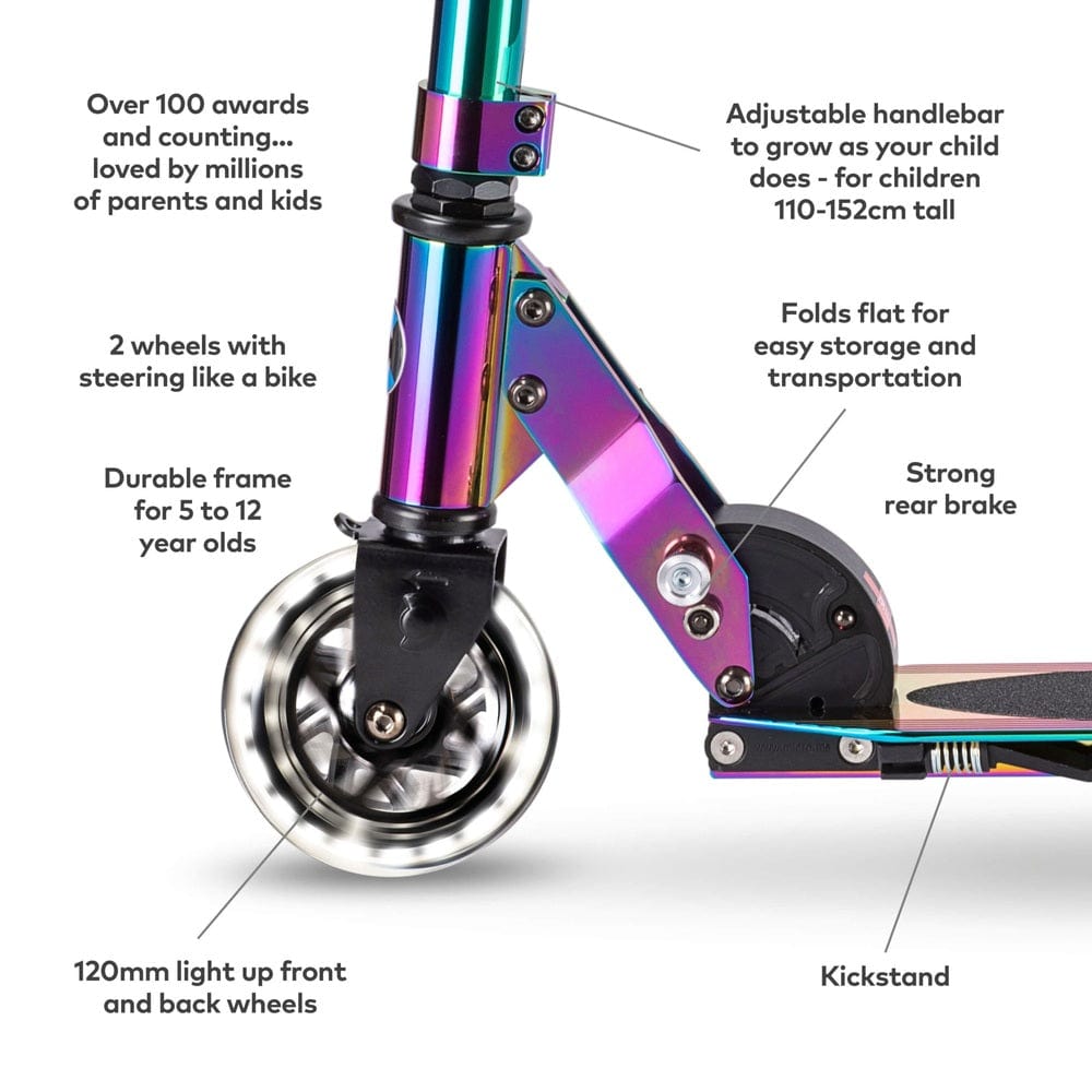 Micro Kickboard Scooters Default Sprite LED Neochrome Scooter