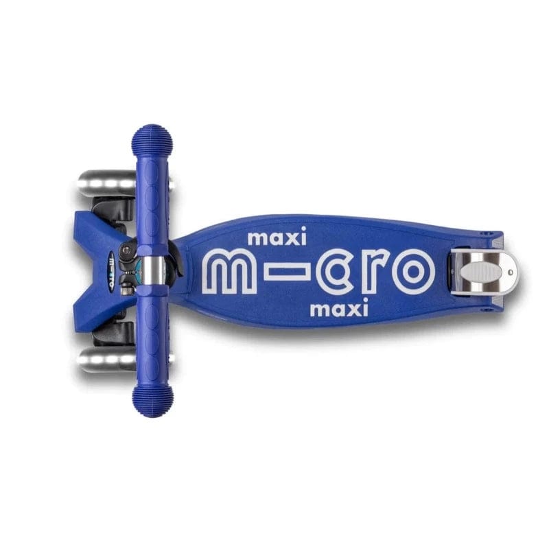 Micro Kickboard Scooters Maxi LED Scooter - Blue/White