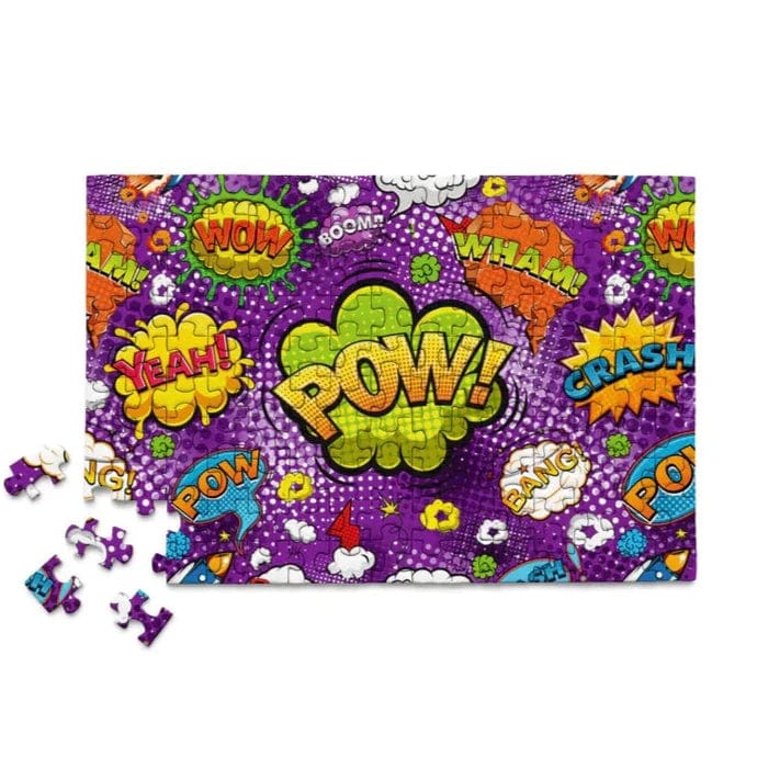 Micro Puzzles Mini Games Default Pow! 150 Piece Micro Puzzle