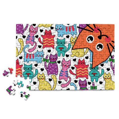 Micro Puzzles Mini Puzzles Default 21 Cats 150 Piece Micro Puzzle