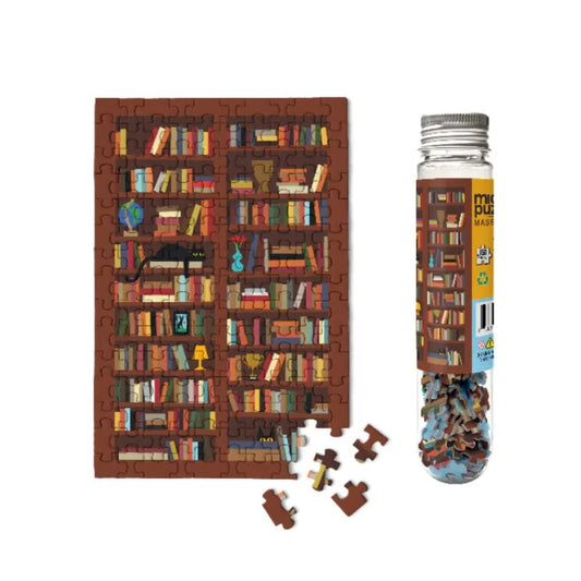 Micro Puzzles Mini Puzzles Default Bookcase 150 Piece Micro Puzzle UPC