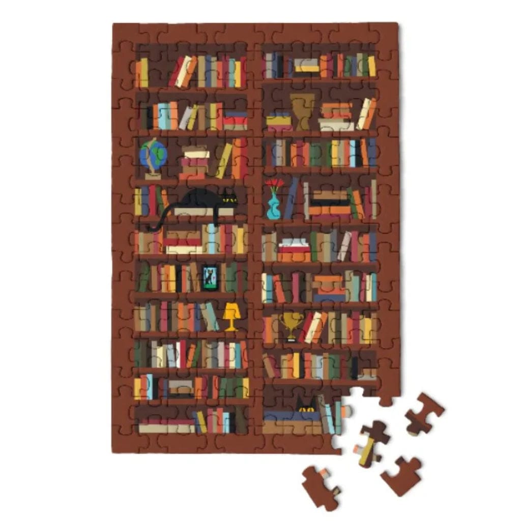 Micro Puzzles Mini Puzzles Default Bookcase 150 Piece Micro Puzzle UPC