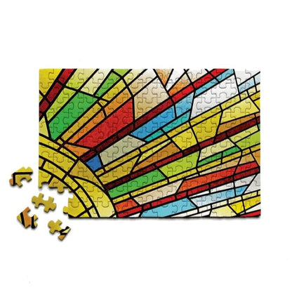 Micro Puzzles Mini Puzzles Default Stained Glass Window 150 Piece Micro Puzzle (UPC)