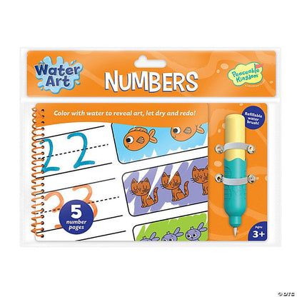 Mindware Default Default Water Art Book: Numbers