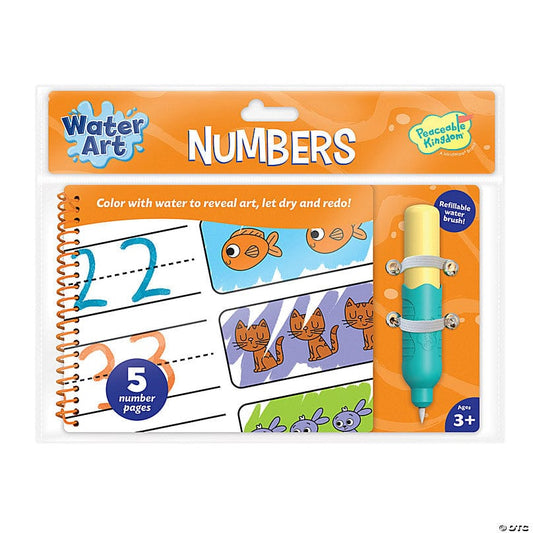 Mindware Default Default Water Art Book: Numbers