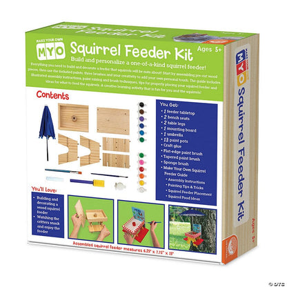 Mindware Art & Craft Activity Kits Make Your Own Squirrel Feeder