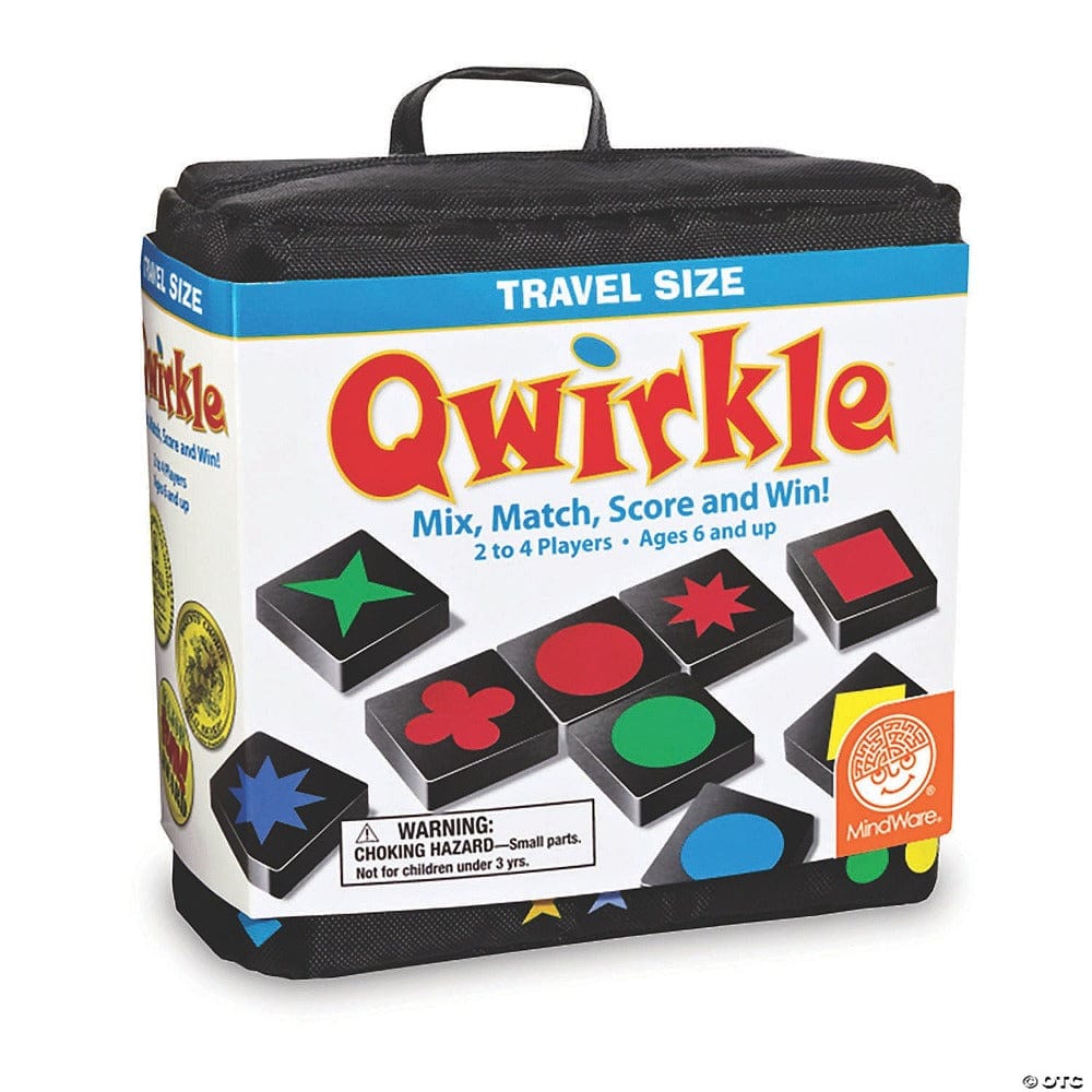 Mindware Board Games Qwirkle Travel Size