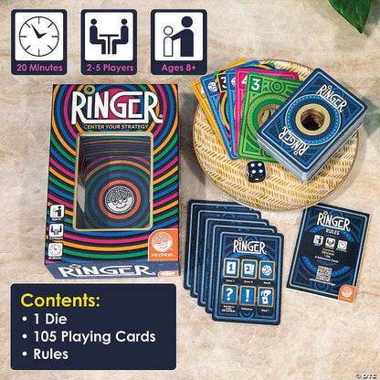 Mindware Card Games HOLIDAY Ringer Card Game