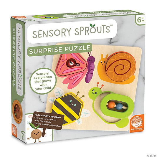 Mindware Chunky Puzzles Sensory Sprouts Surprise Puzzle
