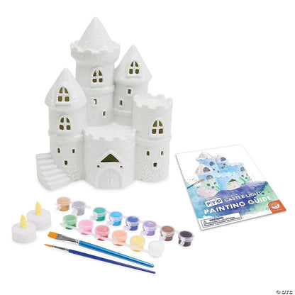 Mindware Coloring & Painting Kits Paint Your Own Porcelain Castle Light