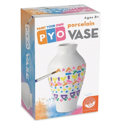 Mindware Coloring & Painting Kits Paint Your Own Porcelain Vase: Single