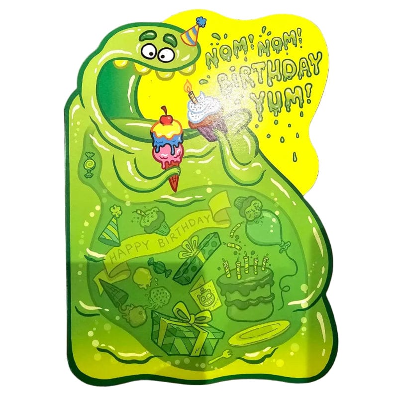 MindWare Gift Enclosure Cards Default Blob Party Neon Card