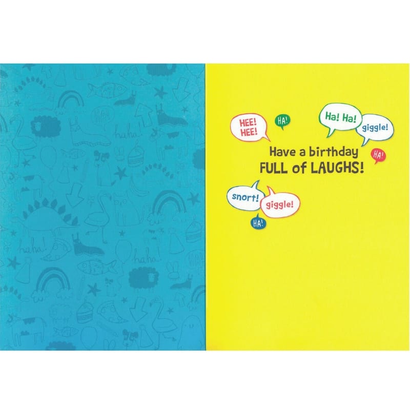 MindWare Gift Enclosure Cards Default Jokes Foil Birthday Card
