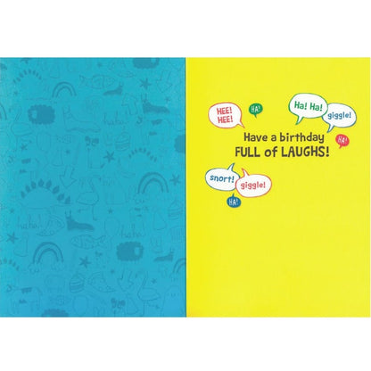 MindWare Gift Enclosure Cards Default Jokes Foil Birthday Card