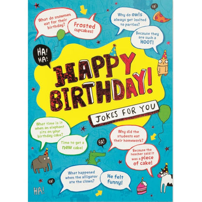 MindWare Gift Enclosure Cards Default Jokes Foil Birthday Card