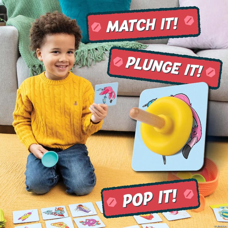 MindWare Matching Games Plunger Pop