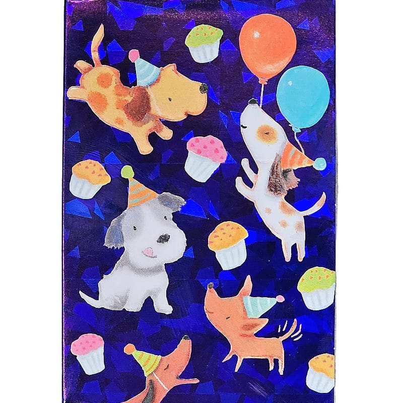 MindWare Mini Gift Enclosure Cards Dog with Party Hat Gift Enclosure