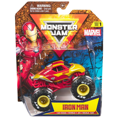 Monster Jam Vehicles Default Monster Jam - Marvel Trucks (Assorted Styles)