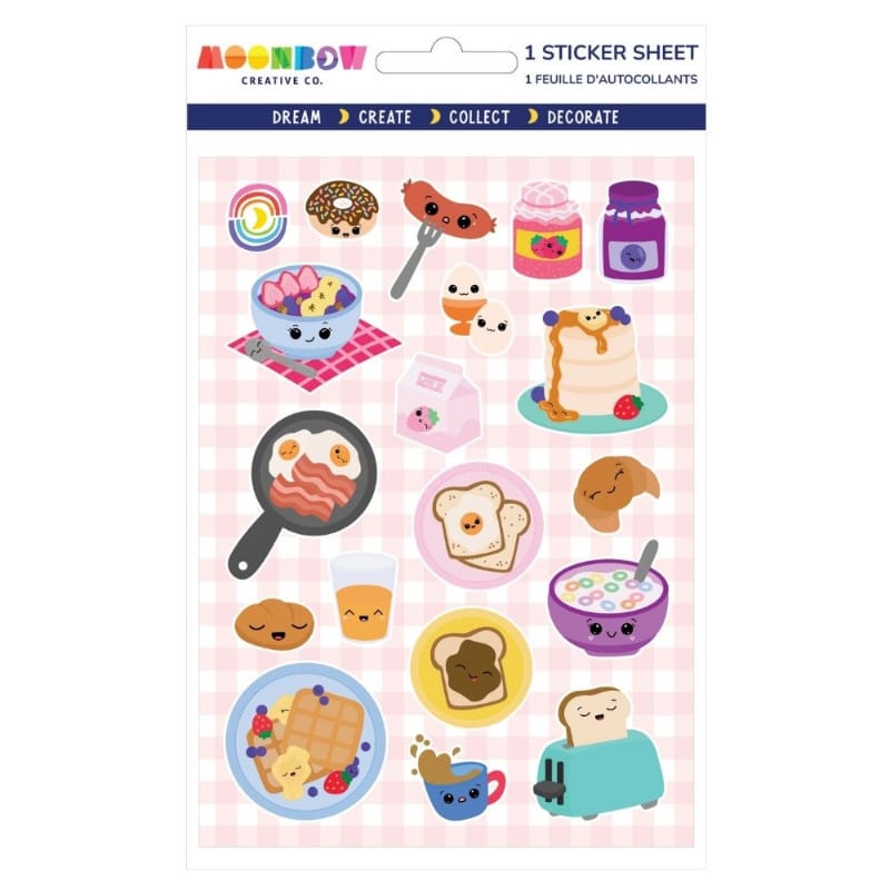 Moonbow Creative Co Stickers Breakie Buds Glossy Stickers