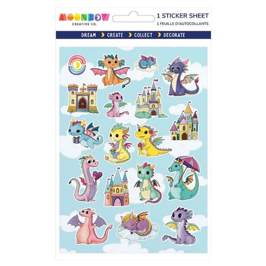 Moonbow Creative Co Stickers Dragon Tales Hologram Stickers