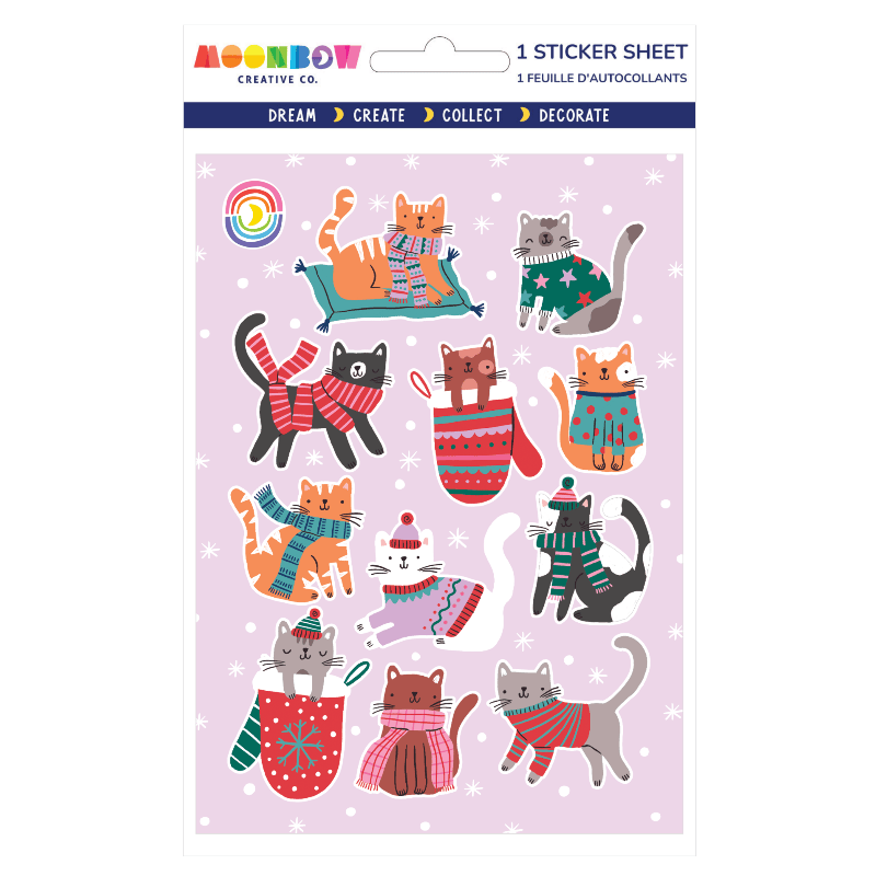 Moonbow Creative Co Stickers Kittens n Mittens Hologram Stickers