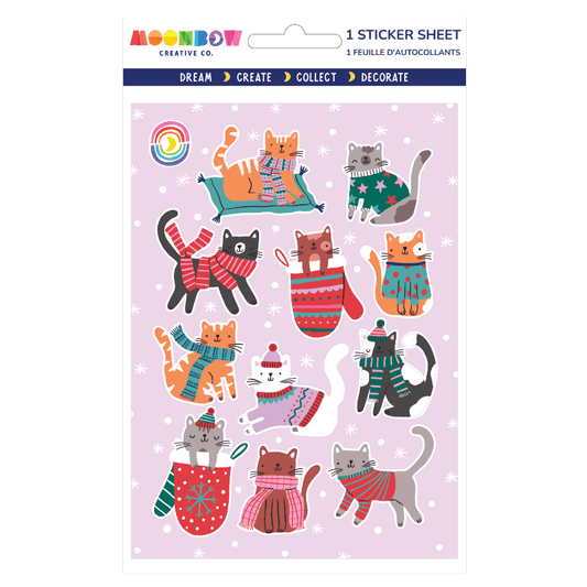 Moonbow Creative Co Stickers Kittens n Mittens Hologram Stickers