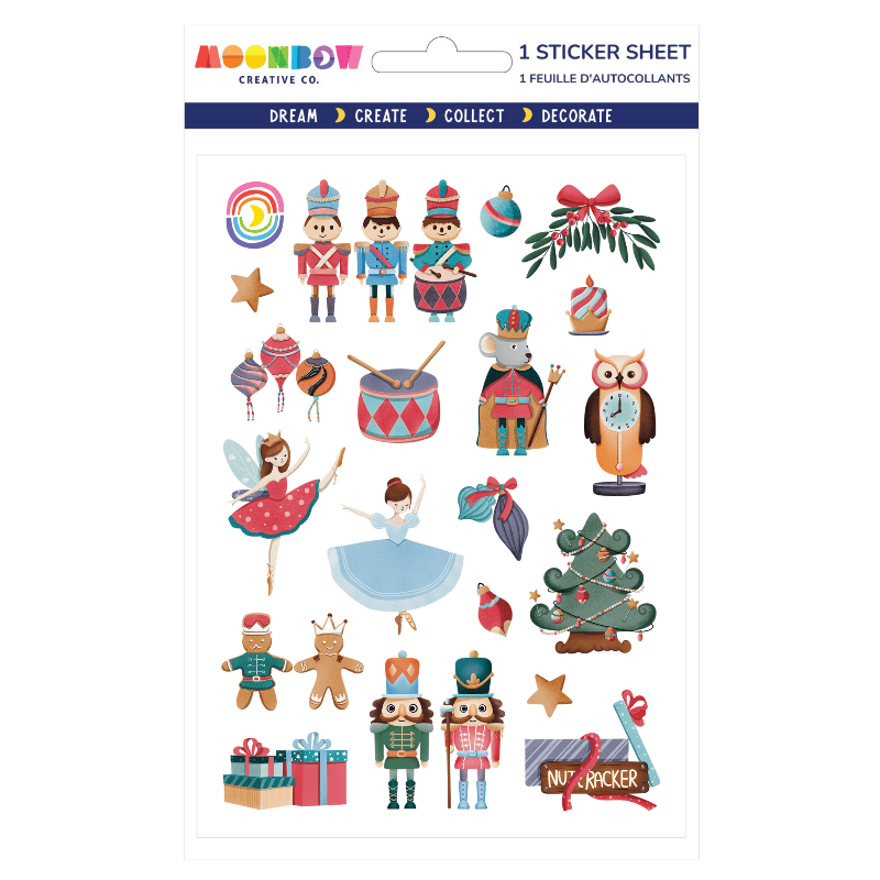 Moonbow Creative Co Stickers Nutcracker Sweet Glossy Stickers