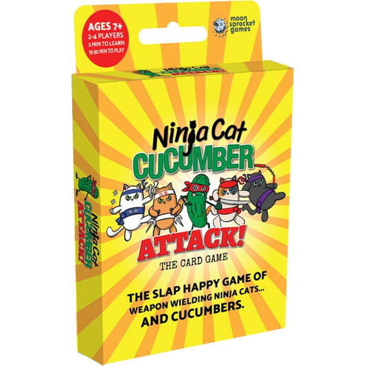 Moonsprocket Games Card Games Default Ninja Cat Cucumber Attack!