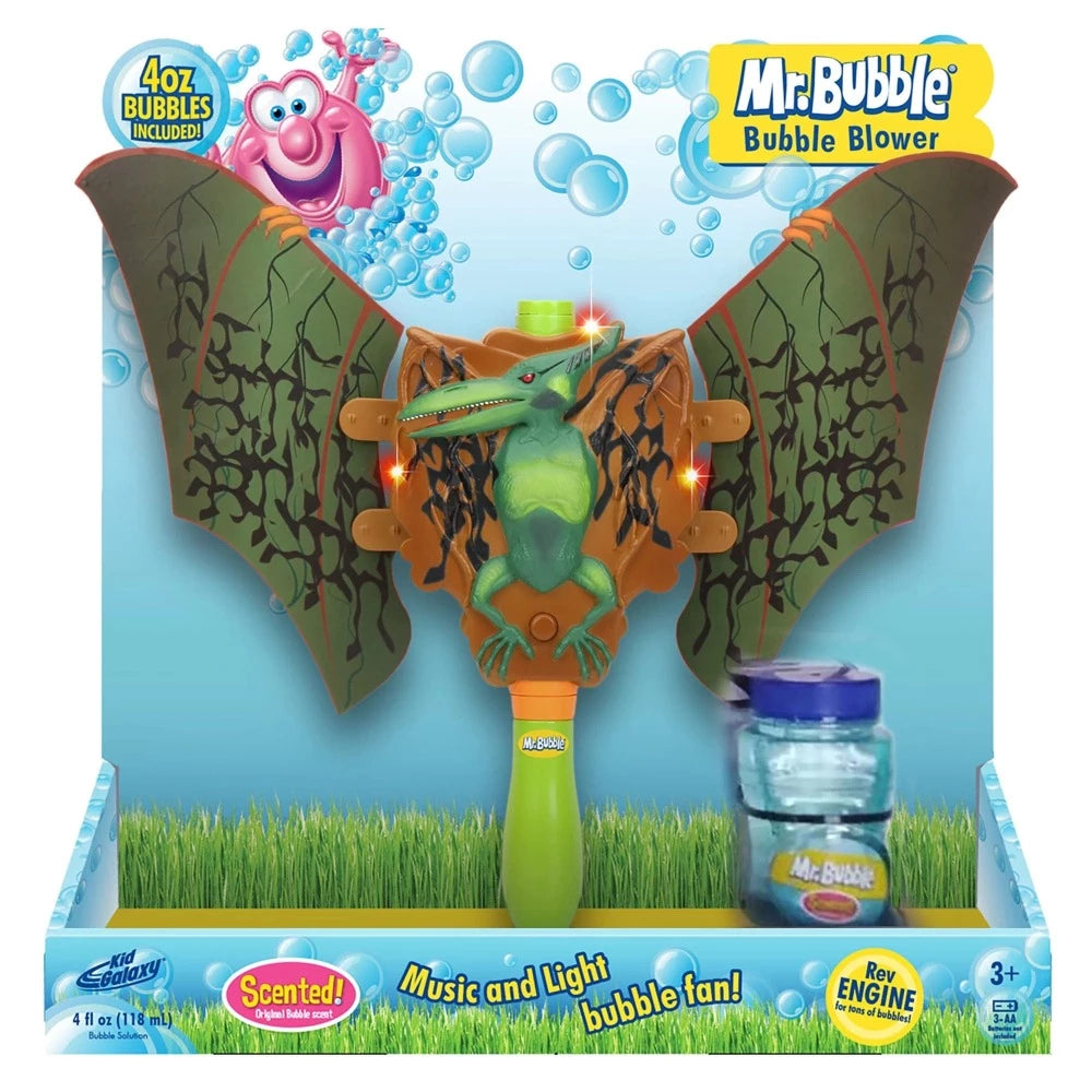 Mr. Bubble Bubbles Default Musical Bubble Blower - Dinosaur