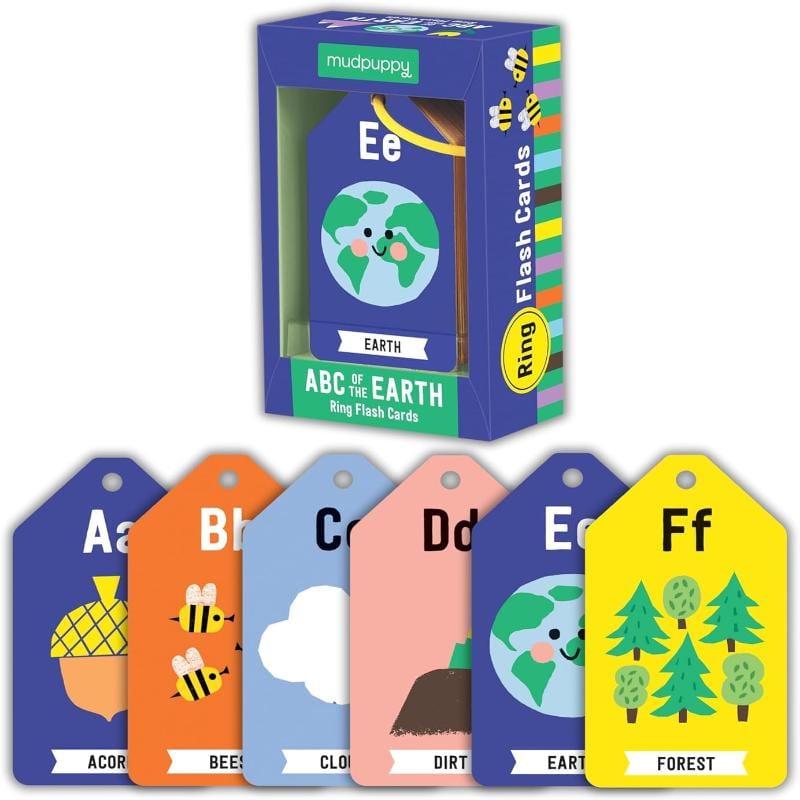 Mudpuppy Flashcards ABC of the Earth Flash Cards