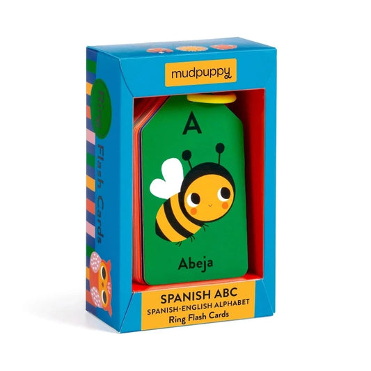 Mudpuppy Flashcards Default Spanish-English ABC Ring Flash Cards