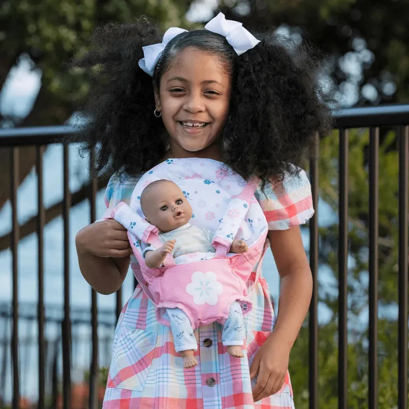 Nexa Doll Accessories Default Pink Flower Baby Carrier