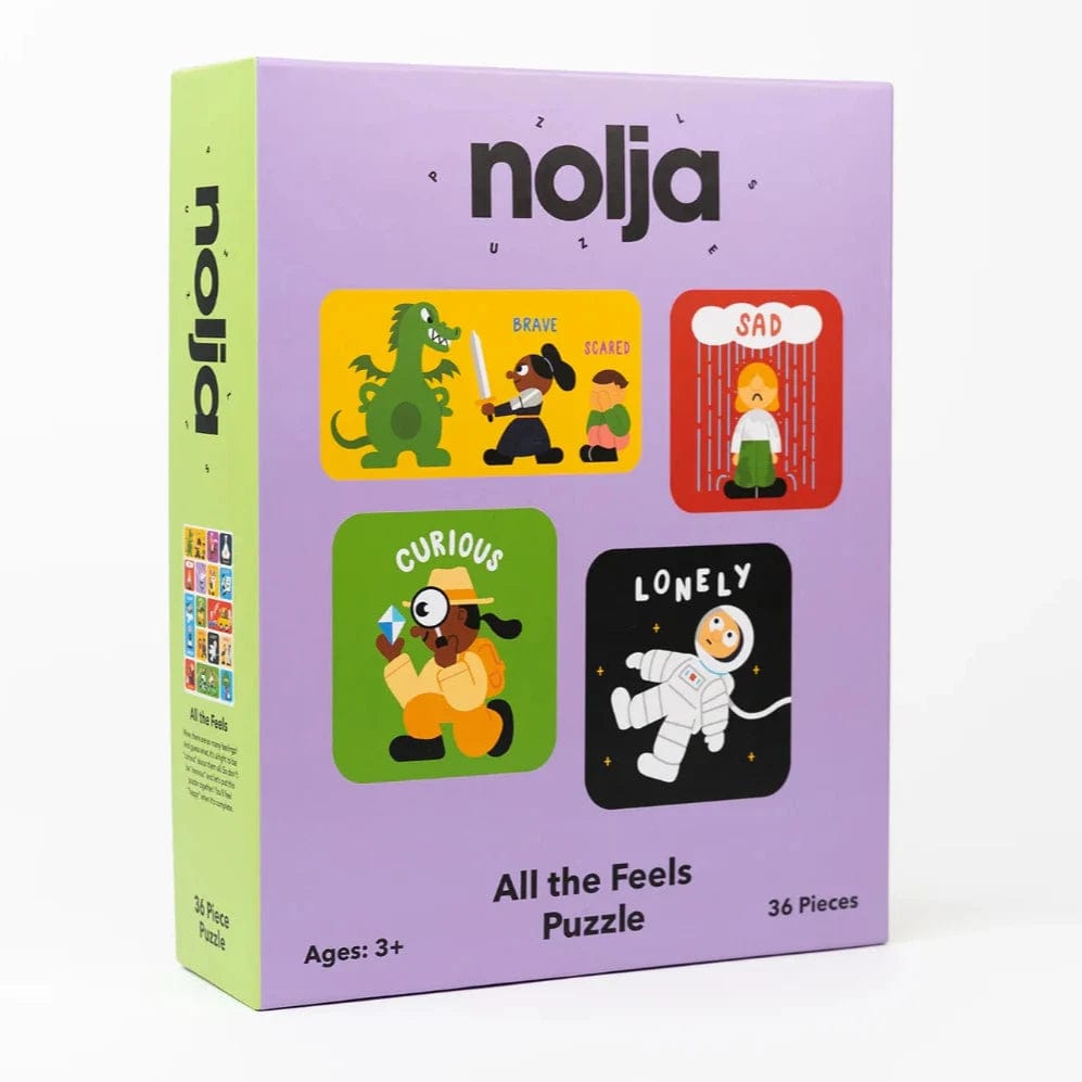 Nolja Under 100 Piece Puzzles Default All the Feels 36 Piece Puzzle