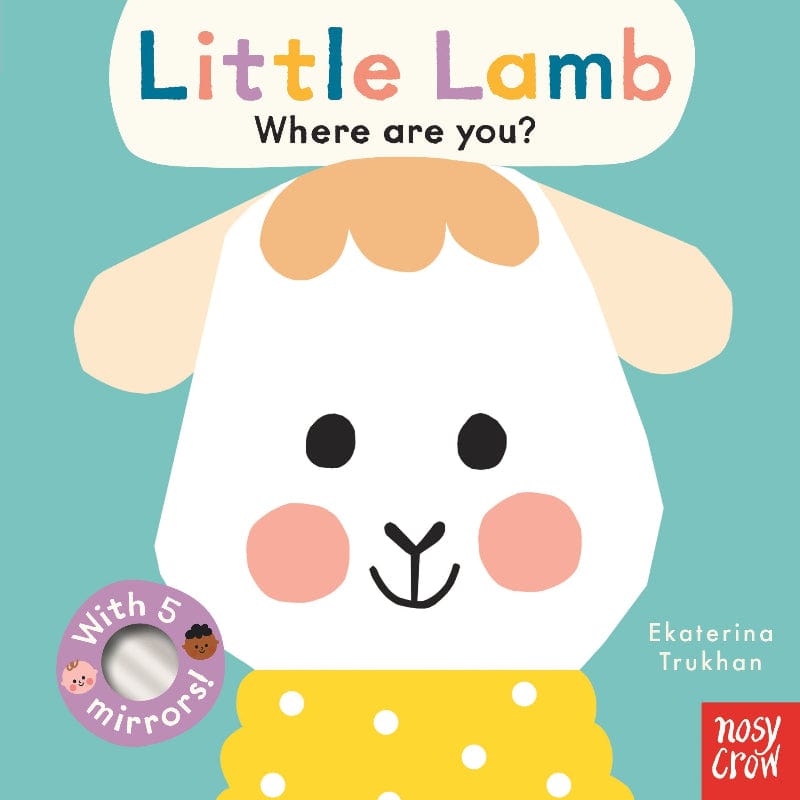 Nosy Crow Board Books Default Baby Faces: Little Lamb, Where Are You? (Board Book)