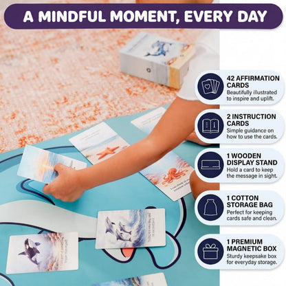 Omflex Calm Like the Ocean Affirmation Cards