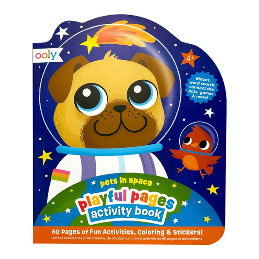 Ooly Activity Books Default Playful Pages Activity Book - Pets in Space