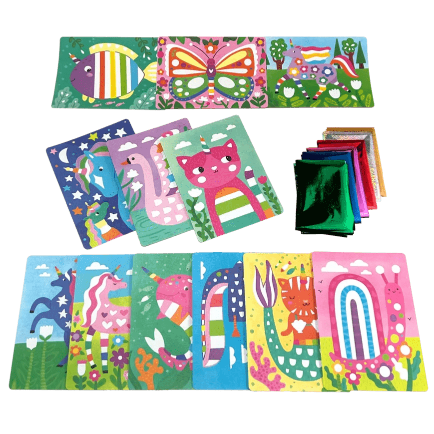 Ooly Art & Craft Activity Kits Default Foil-Tastic Art - Whimisical World