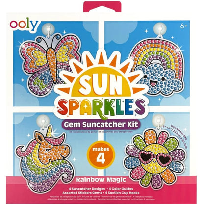 Ooly Art & Craft Activity Kits Sun Sparkles Gem Suncatcher Kit - Rainbow Magic
