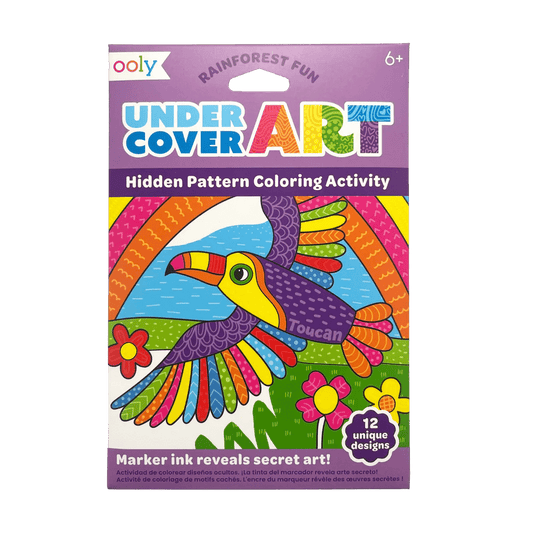 Ooly Coloring & Painting Kits Default Undercover Art (Assorted Styles) (DNA)