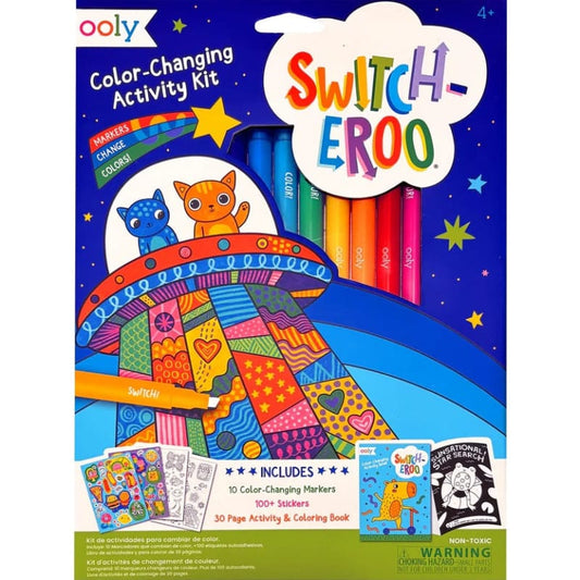 Ooly Coloring & Painting Kits Switch-eroo! Color-Changing Activity Kit