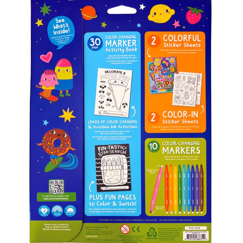 Ooly Coloring & Painting Kits Switch-eroo! Color-Changing Activity Kit