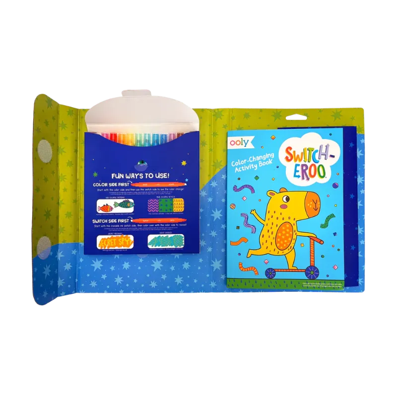 Ooly Coloring & Painting Kits Switch-eroo! Color-Changing Activity Kit