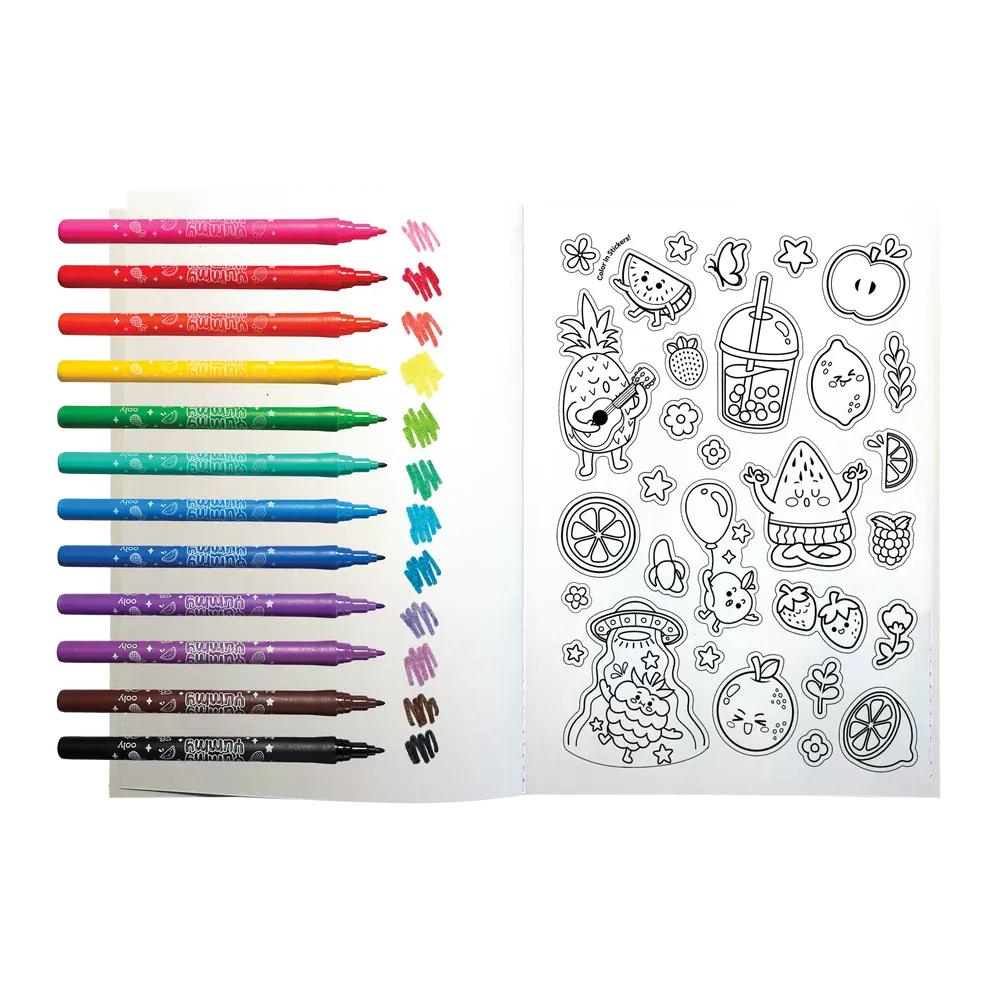 Ooly Coloring & Painting Kits Yummy Yummy Scented Coloring Kit