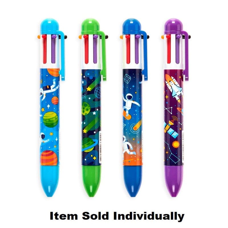 Ooly Markers, Pens, Brushes & Crayons 6 Click Multi-Color Pen - Astronaut (Assorted Styles)