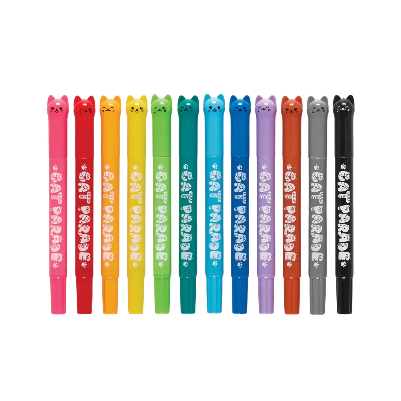 Ooly Markers, Pens, Brushes & Crayons Cat Parade Twist-Up Watercolor Gel Crayons