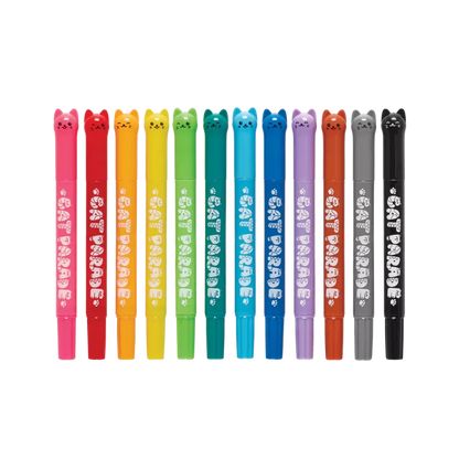Ooly Markers, Pens, Brushes & Crayons Cat Parade Twist-Up Watercolor Gel Crayons