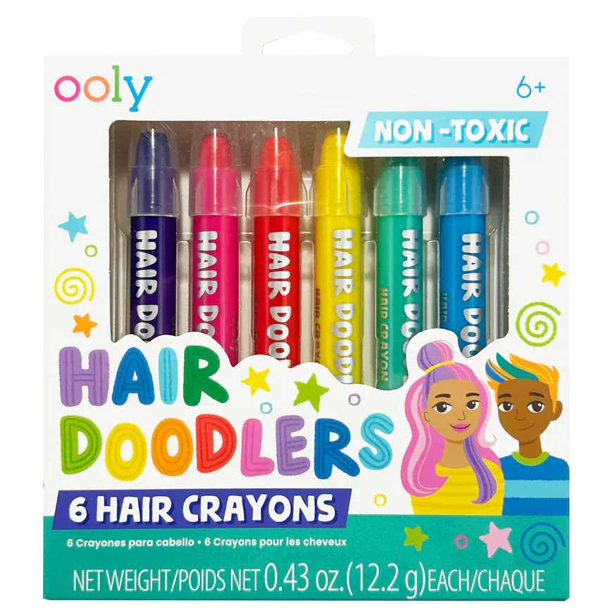 Ooly Markers, Pens, Brushes & Crayons Default Hair Doodlers Hair Crayons